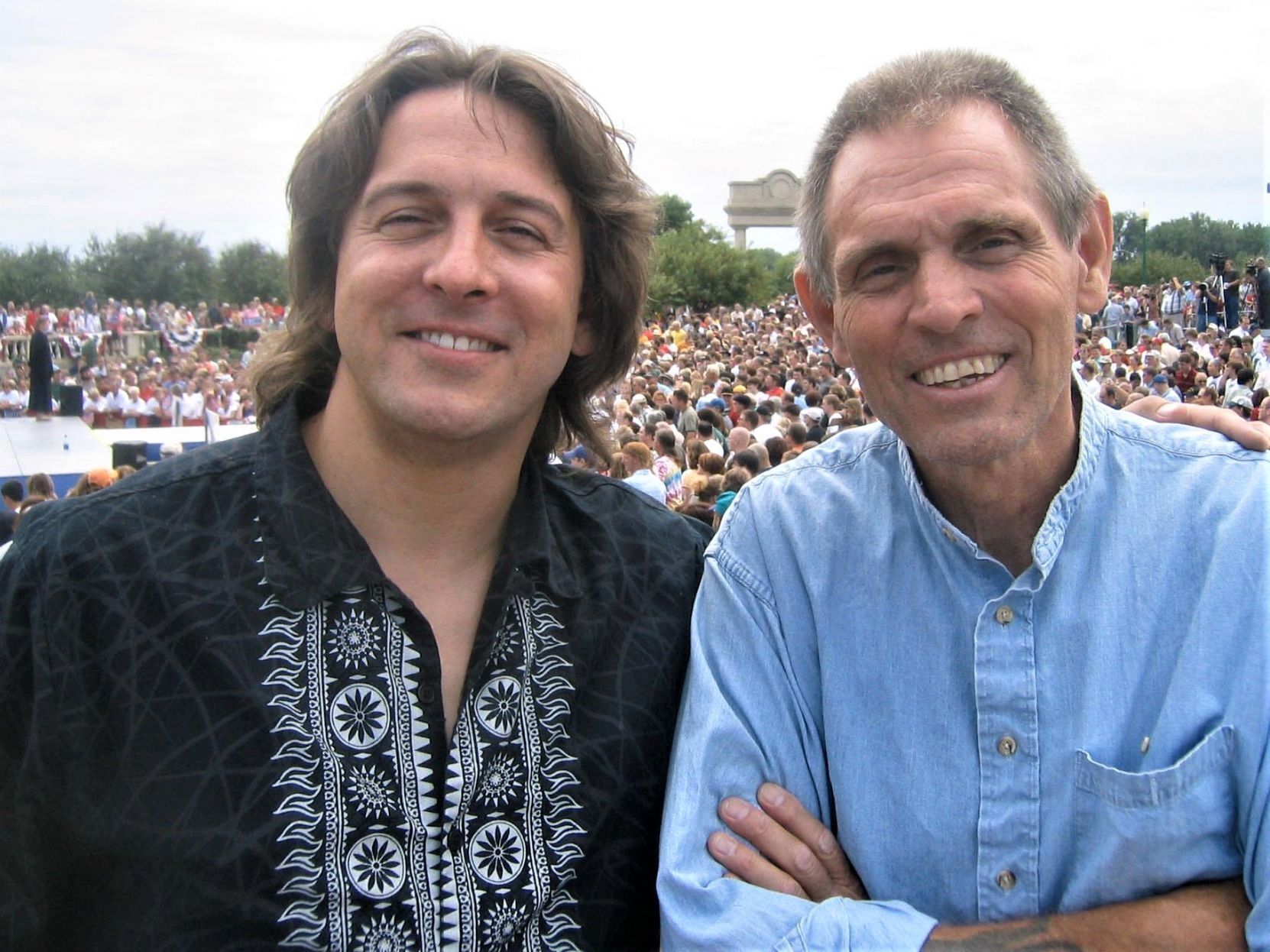 Mike and Jack Langley